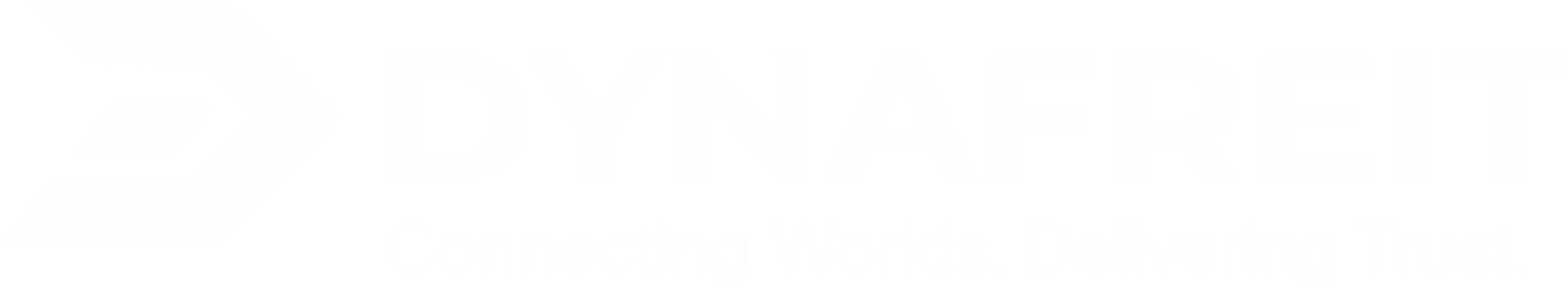 Dynafreit Cargo and Logistics Nigeria white logo